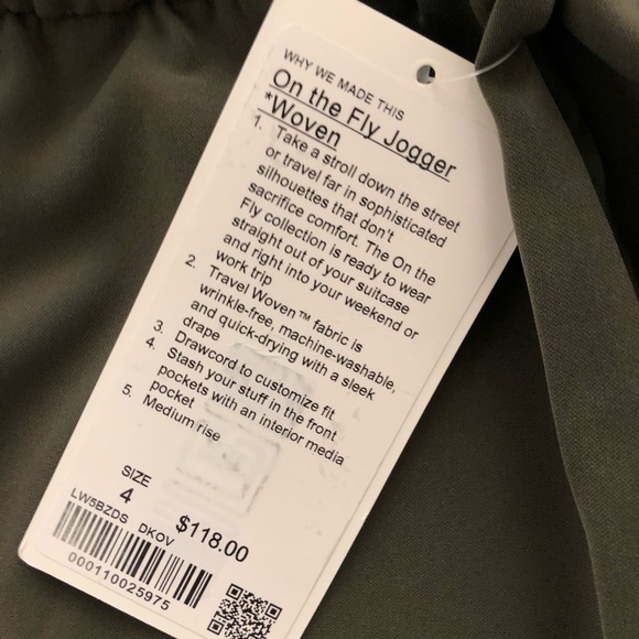 SOLD - Andrea ORIG $118! NEW WITH TAGS LULULEMON - Picture 4 of 6